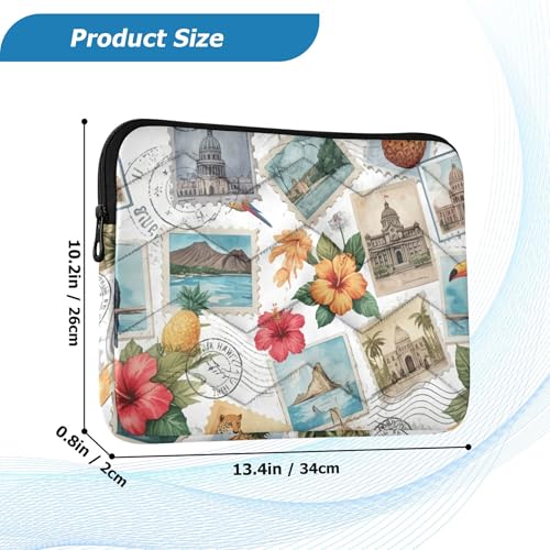 Funda para portátil Burbuja 13-14 pulgadas resistente y acolchada miniatura 3