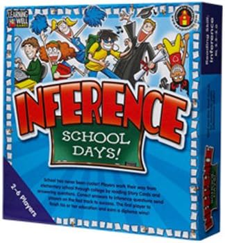 Edupress Inference School Days Game, Blue Level, 2-4 Players, Ages 8+, EP60801 image 4