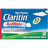 Claritin Non-Drowsy RediTabs Indoor & Outdoor Allergy Relief, 12 Hour 30 CT Tablets