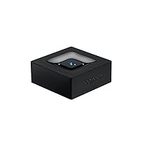 Logitech Ricevitore Audio Bluetooth Wireless, ‎Pc, Mac, Smartphone, Tablet, Ricevitore Av, Uscite Audio 3.5 Mm E RCA alle Casse Altoparlanti, ‎Nero, ‎5.71 x 5.08 x 2.23 cm, 175 Grammi – Grafite