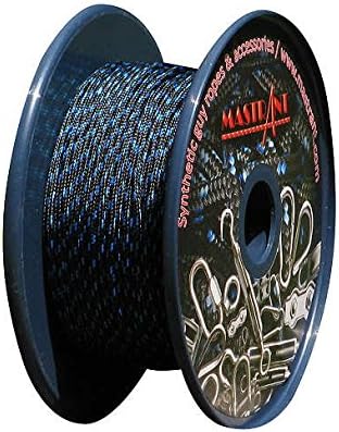 MP02200 2 mm Diameter Mastrant-P Braided Rope w/Twisted Core - 200 Meter Length