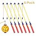 Produktbild Theefun Laternenstab mit Led für St Martin, 6 Pack LED Elektrischer Laternenstab für Kinderpartys, Kindergarten, Kostümpartys, Halloween und Weihnachten, Laternen-Umzug, St. Martins und Mehr