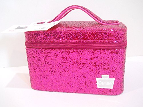 Caboodles Go Getter Small Train Case (Heavy Pink Glitter)