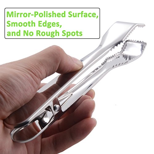 Hinmay UNKNOWN Ice Tongs For Ice Bucket 6-3/4 Inch thumb #2