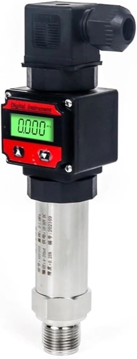 -0.1-100Mpa LCD Pressure Transmitter 4-20mA 0-10V Output M20*1.5 Air Water Tank Liquid Pressure Sensors Transducers(0-6bar 4-20mA)