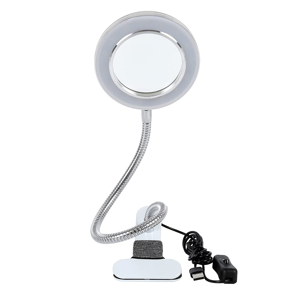 Lampe tatouage grossissante 8x avec soin des yeux pour bureau