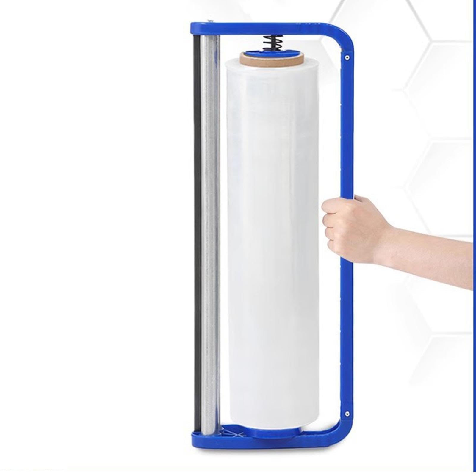 Portarrollos De Film Retráctil Azul | materiales de calidad, facilita el embalaje, durabilidad
