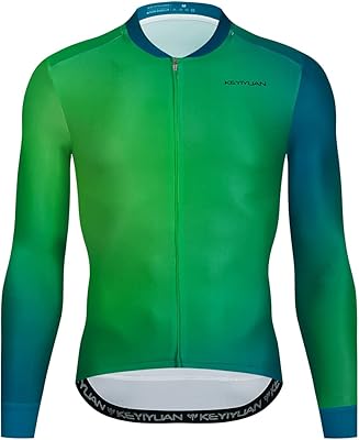 Cycling Jersey Men Long Sleeve,Bicycle Biking Bike Shirts for Women with Pockets