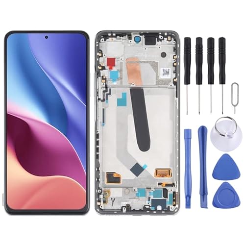 �g�ѓd�b�̌������i AMOLED MATERIY LCD�X�N���[���ƃf�W�^�C�U�[for Xiaomi for Redmi K40 / Redmi K40 Pro/Redmi K40 Pro+ / Mi 11i / Poco F3 / M2012K11AC 