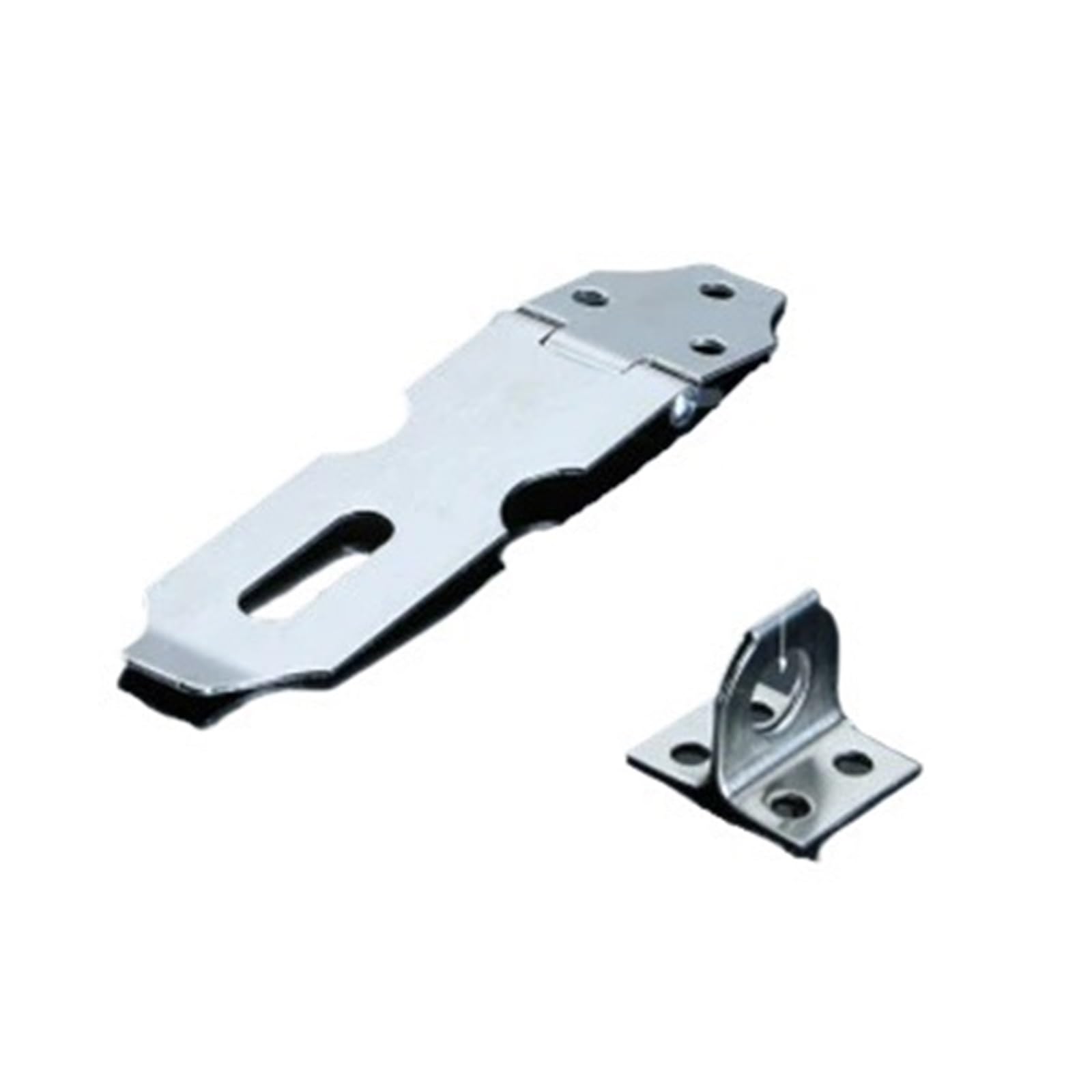 Hasp and Staple, Door Padlock Hasp Stainless Steel 2-5 Inches(4 inches)