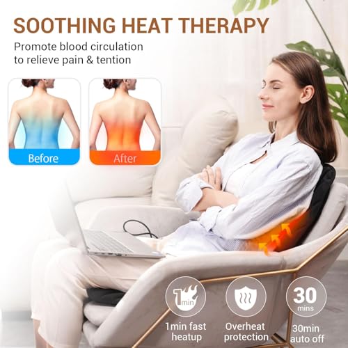 CARSHION Back Massager with Heat