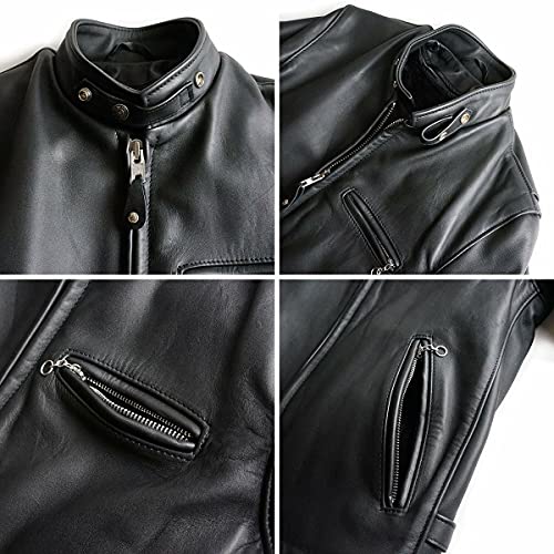 ショット] SCHOTT 641 スタンドカラーシングルライダース - 製品詳細