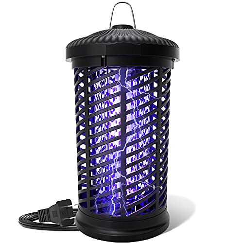 Electric Bug Zapper, Mosquito Zapper Indoor/Outdoor, 4200V 18W Waterproof Fly Zapper Mosquito Trap for Home, Patio, Backyard