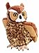 Wild Republic 11958 12310 Plüsch Eule, Cuddlekins Kuscheltier, Plüschtier, 30 cm