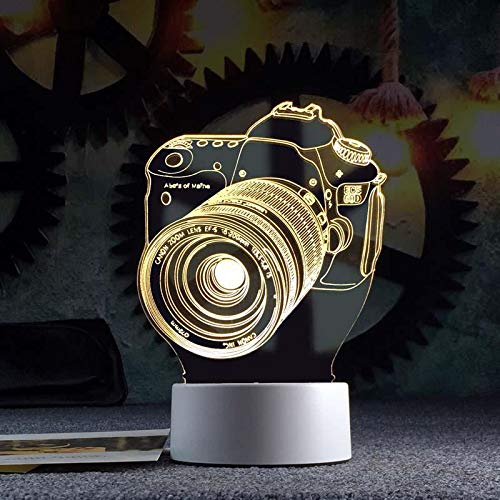 Kreative Mädchen Geburtstag Cartoon Cute Festival Kinder Geschenk Tier Liebe 3D Tischlampe Dekor Nachtlicht Digitalkamera