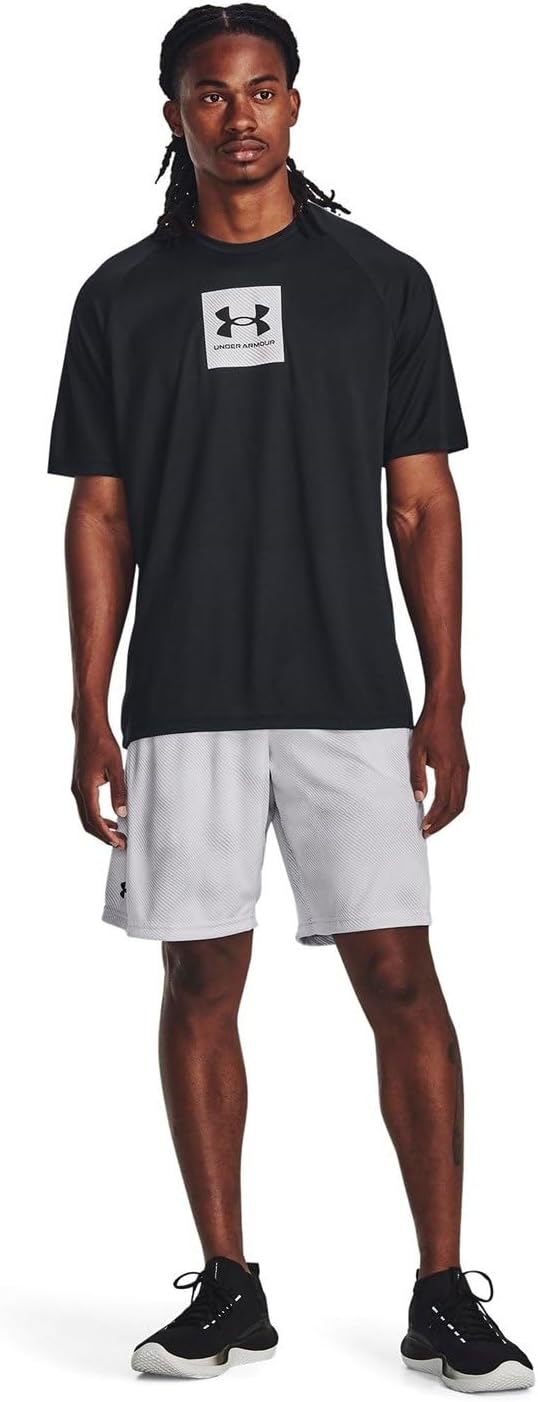 Under Armour Mens Tech Print Fill Short Sleeve - Image 5