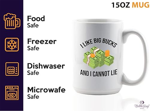 Miniatura 9 de Taza de café del mercado de valores 15oz Negro - Necesito café antes de que se abra el mercado - Mercado de Valores Corredores Asesor Financiero