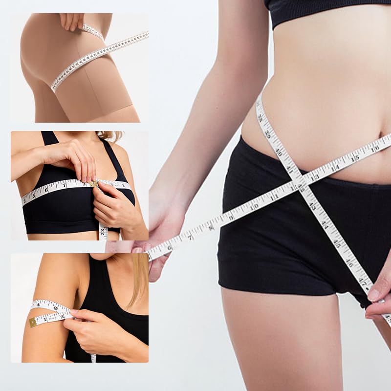 Soft Tape Measure Double Scale Standard & Metric Measurements Tape Body Sewing Flexible Tailor Craft Ruler 60 Inches