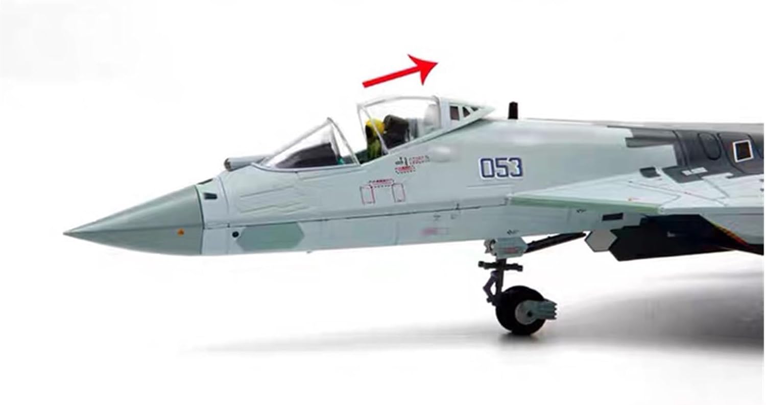 1：72 for Su-57 Fighter Static Metal Diecast Alloy Simulation Scale Model Aircraft Toys Display Hobby Playgame Kit