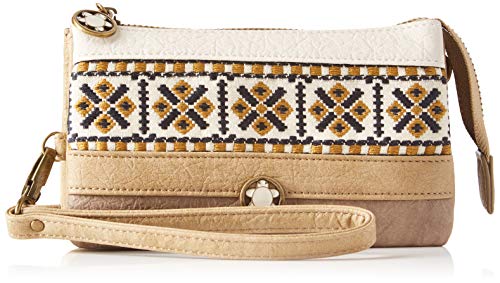 ctta caminatta S1511, Monedero para Mujer, Multicolor (Kaki), 4x9x17 cm (W x H x L)