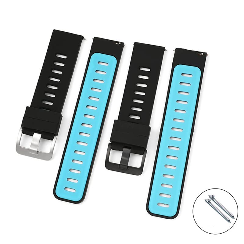 Correa Garmin Venu SQ y Vivoactive 4 de silicona suave premium 22mm 6