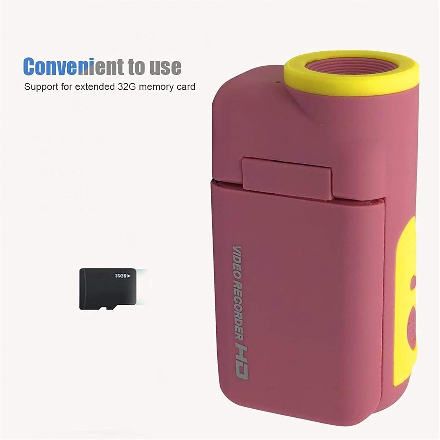 Kids Video Camera for Boys Girls Gift, 1080P FHD Digital Kids Camera Camcorder Children Camera DV with 2" Screen for Age 3-8