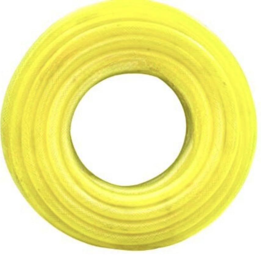 Saarni 10 Meter 10 meter(33 feet) 0.5 inch heavy duty 3 layered Super Braided PVC Garden Hose pipe with 2 metal clamps & tap adaptor, Water Pipe for Garden, Car Washing, Garden Pipe for Home (Yellow) (B0D8LG2R1G) Amazon Price History, Amazon Price Tracker