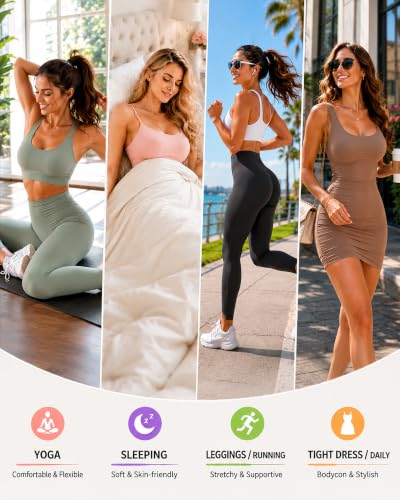 Image of FINETOO 6 Pack Womens Seamless Underwear Full Coverage No Show Hipster Panties Sexy Stretchy Invisible Briefs Bikini Lingerie