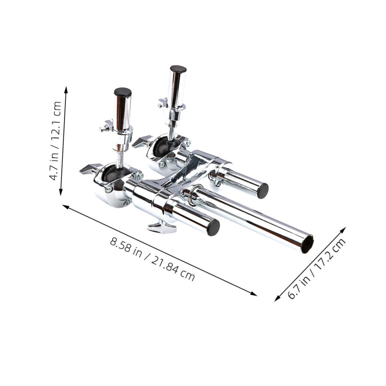 UPKOCH Support de Batterie Métal Rack de Batterie Fixation pour Instrument de Percussion