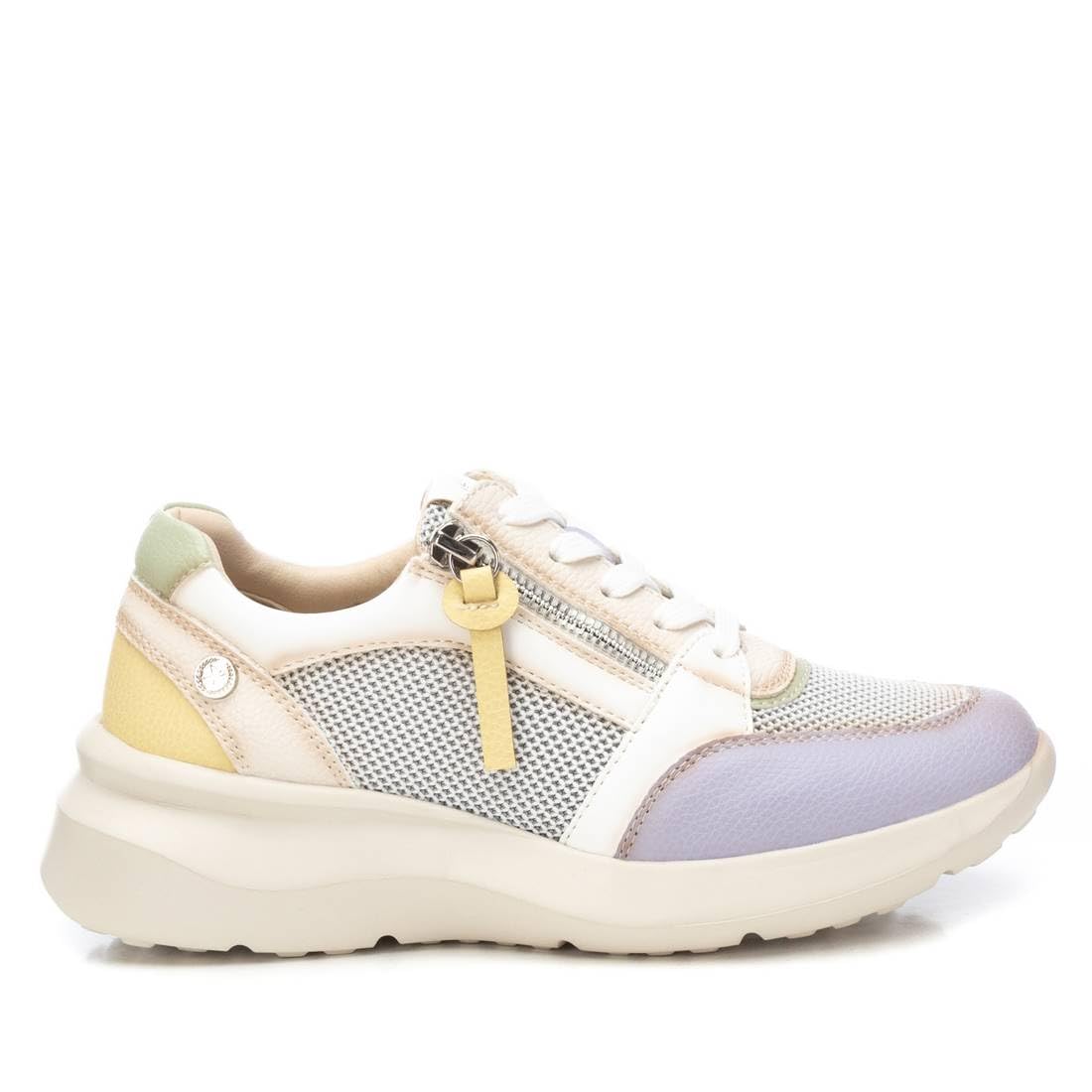 XTI - Zapatilla Mujer Multicolor - Calzado Cómodo y Versátil - Moda Casual - Modelo 14373601 (Talla 39)