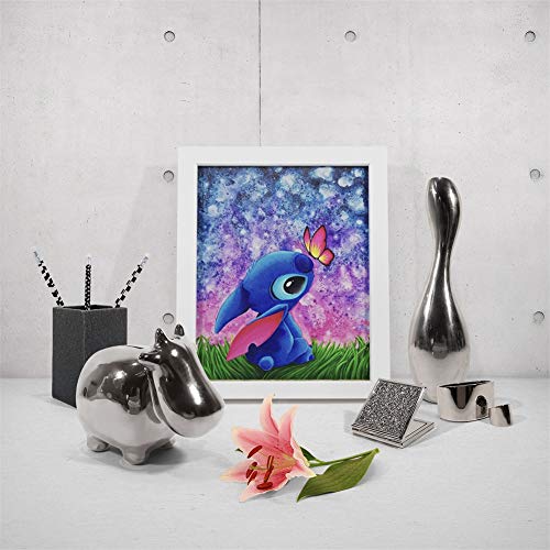 DIY Diamond Painting Kits, 5D Stitch Diamond Painting Full Drill,Diamond Art Perfect for Relaxation and Home Wall Decor,12x16inch