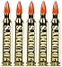 B-Unique Enterprises, Inc. B's Dry Fire Snap Caps - Dummy .223/5.56 Training Caps (5 Pack) (Orange Brass)