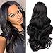 ColorfulPanda Perücke Gewellt Lockig Lang Schwarz Natürlich Haare Für Frauen, Alltag Anime Cosplay Kostümparty Halloween Karneval Black Wigs 26 Baby,Schwarz günstig Kaufen-ColorfulPanda Perücke Gewellt Lockig Lang Schwarz Natürlich Haare Für Frauen, Alltag Anime Cosplay Kostümparty Halloween Karneval Black Wigs 26