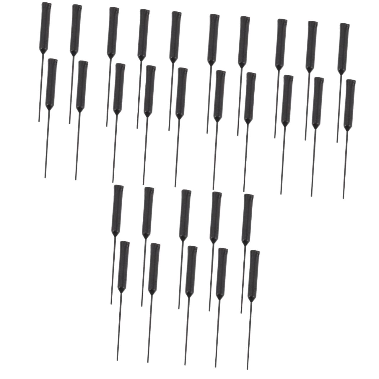 TOVINANNA 30pcs Hearing Amplifier Cleaning Rods Vent Cleaner Accessories for -Term Care of Hearing Devices Convenient and Portable Cleaning Tools