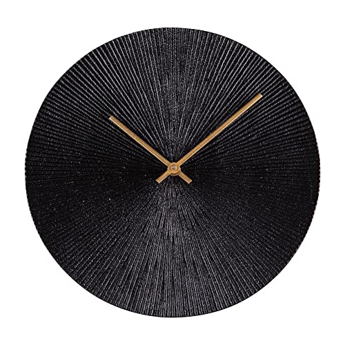 TABLE PASSION - Reloj de sol negro 25 cm de metal