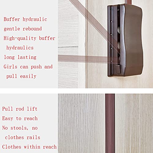 Tige de placard télescopique pour optimiser un dressing moderne - 3