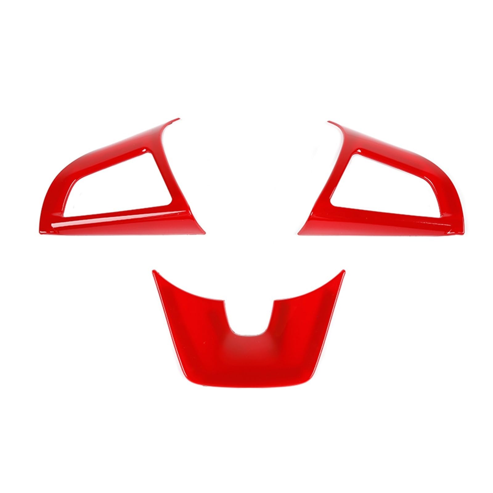 for Chevrolet for Camaro 2012-2015 Car Steering Wheel Decoration Cover Stickers Interior Parts Mouldings Car Interior Mouldings(F)