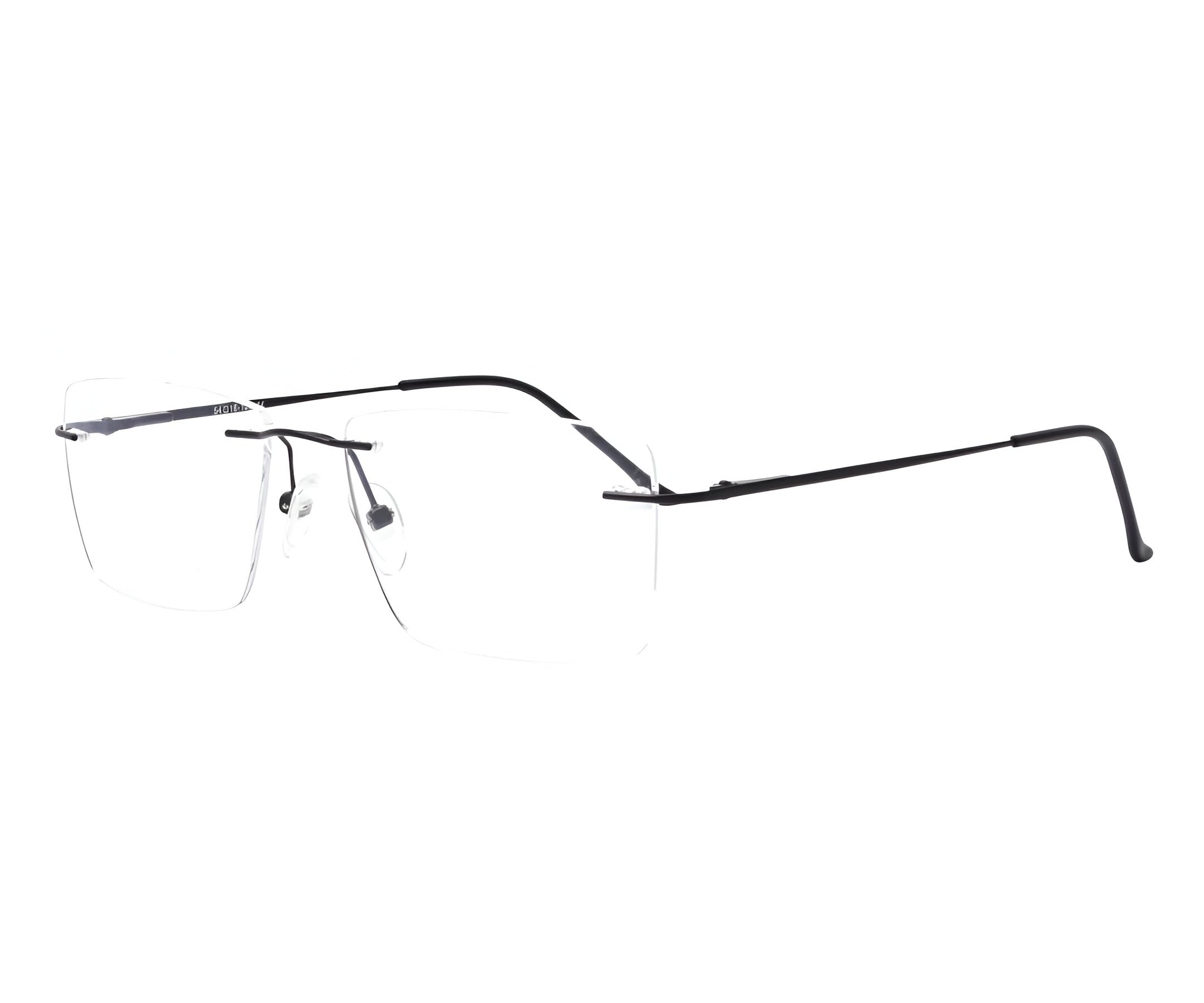 Opticals Zone - Rimless Progressive Reading Glasses Blue Cut For Men Women Available Power +1.00 +1.25 +1.50 +1.75 +2.00 +2.25 +2.50 +2.75 +3.00-image-21