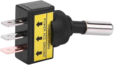 Interruptor oscilante leve prático, interruptor oscilante liga/desliga, sólido para motocicletas veículos motorizados 12V