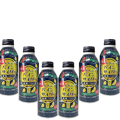 Amazon.co.jp: 大人のパインサイダー 380ml 6缶セット 山形県 金龍