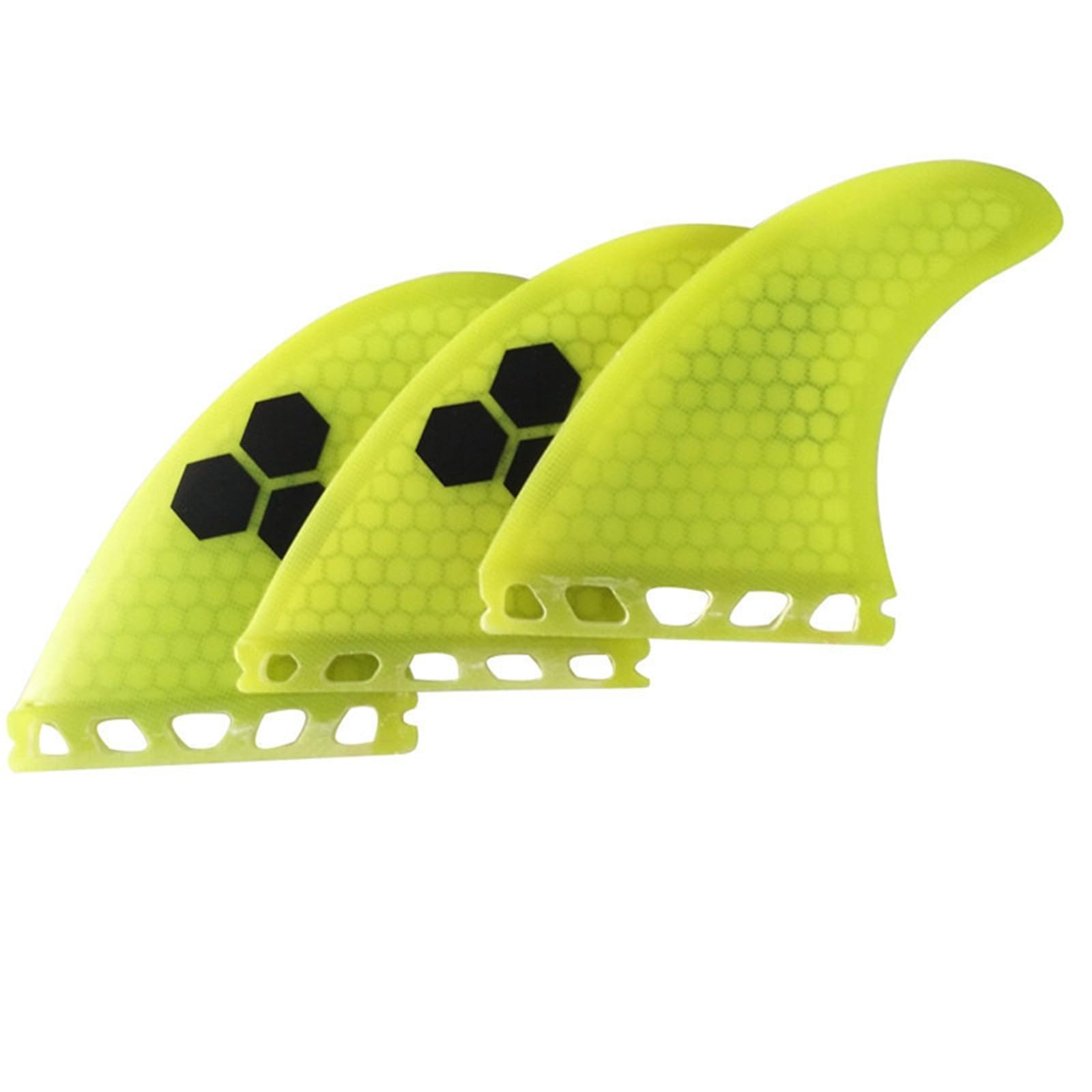 MKHQST Surfboard fin Surfboard Fins 3PCS Set For G3 G5 G7 Size Fiberglass Honeycomb