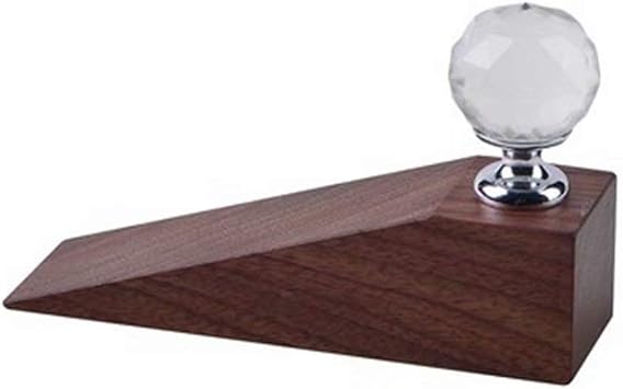 Door Stopper Decorative Wooden Doorstop Holder Wedge Multiple Surface Vintage American style Wood Door Stop,Multiple sizes Extra Large Door Stops with Heavy Duty, Quality Design for All Surfaces