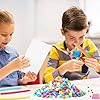 Leyndo 550 Pcs Arts and Crafts Magic Foam Corn Craft Kit Magic Stem Supplies Building Model with Tools for Home Stimulates Creativity Supplies #4