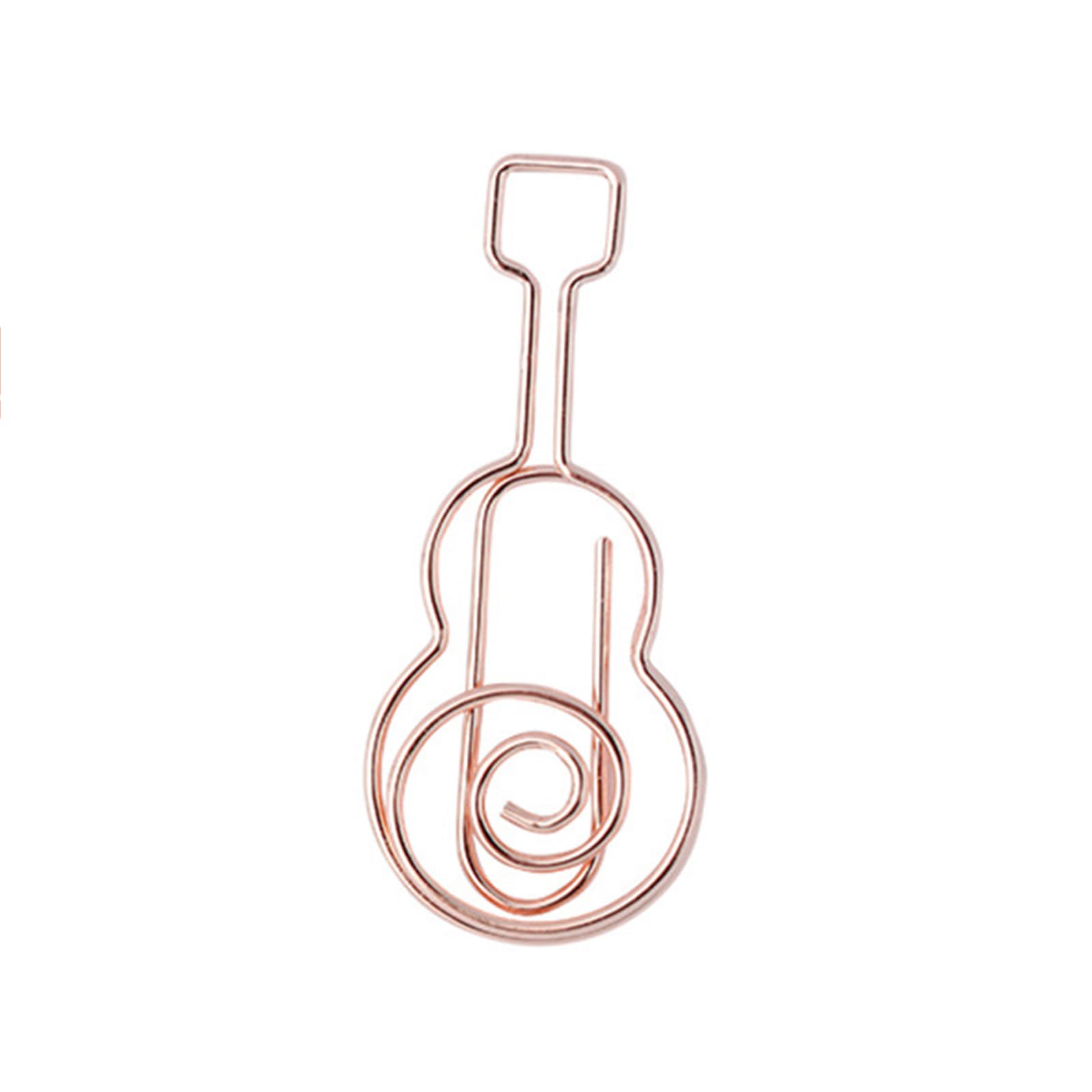 Kalttoy 50Pcs Note Paper Clips Stationary Clips Paper Decorative File Folders File Clamp School Clip Clip Stationary for