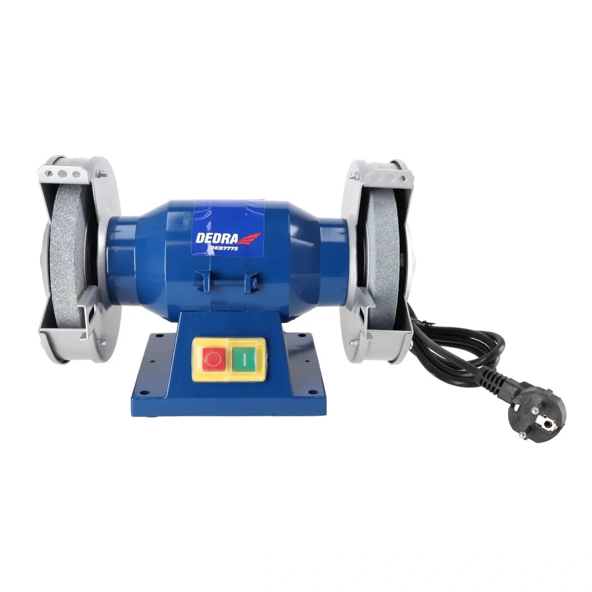 Touret à Meuler – Puissance 150W – Meules 125mm – Idéal pour Affûtage de Couteaux, Ciseaux et Burins – Stable, Robuste avec Carter Métallique et Protections Étincelles