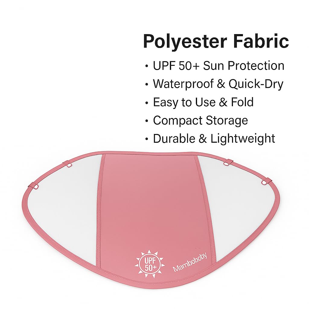 HECCEI Parasol Pare Amovible pour Bouee Protection UPF 50+