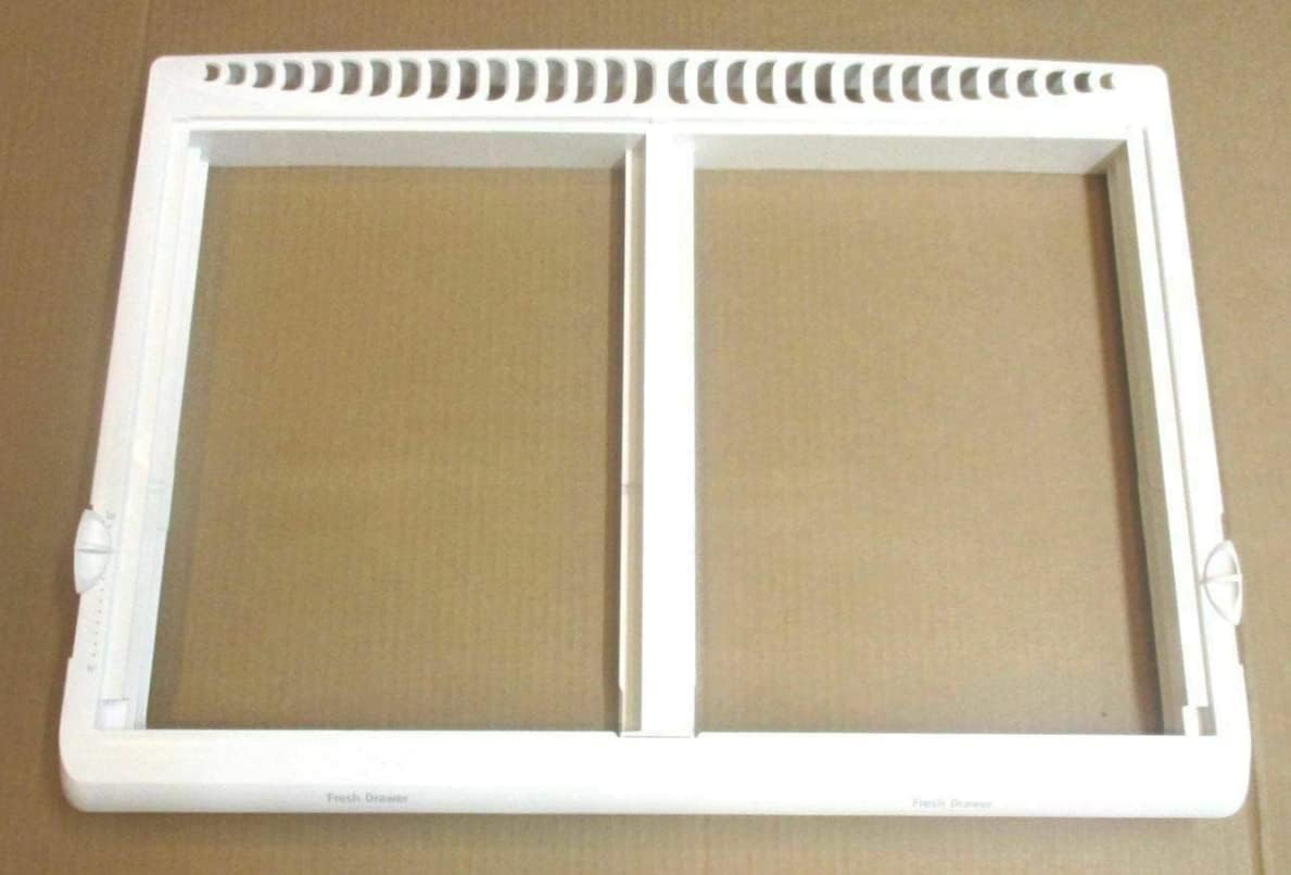 Crisper Drawer Cover Replacement For Frigidaire FFTR1821QW5A FFTR1821QW6A FFTR1821QW7A FFTR1821QW8B FFHT1826LM2 FFTR1814TBB FRT18L4JB2 FFHT1831QS1 Refrigerator