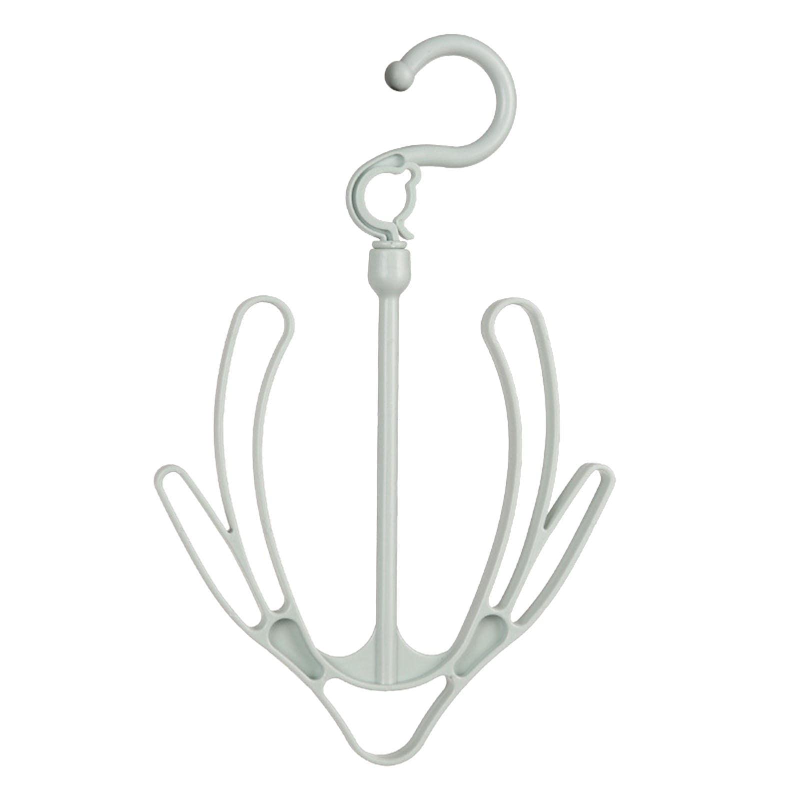 Zorq Shoe Drying Rack Hanger - Small Rotating Shoe Drying Rack Hanger | Windproof Shoes Drying Hanger Stand For Footwear Shoes Organizer Shoes Hanging Rack