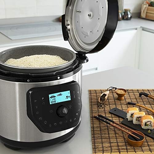 Cecotec Pentola programmabile GM Modello H Deluxe. Programmabile 24 ore, capacità di 6 litri, coperchio ribaltabile, Sistema intelligente di cottura,16 Menu, Scala - Immagine 3