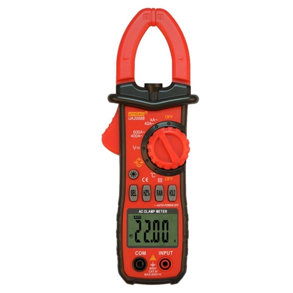 UA2008B Handheld Cyfrowy Miernik Cign LCD Multimetr DC/AC Napięcie ACR Aktualna rezystancja temperatury Pomiar częstotliwości do pomiaru danych